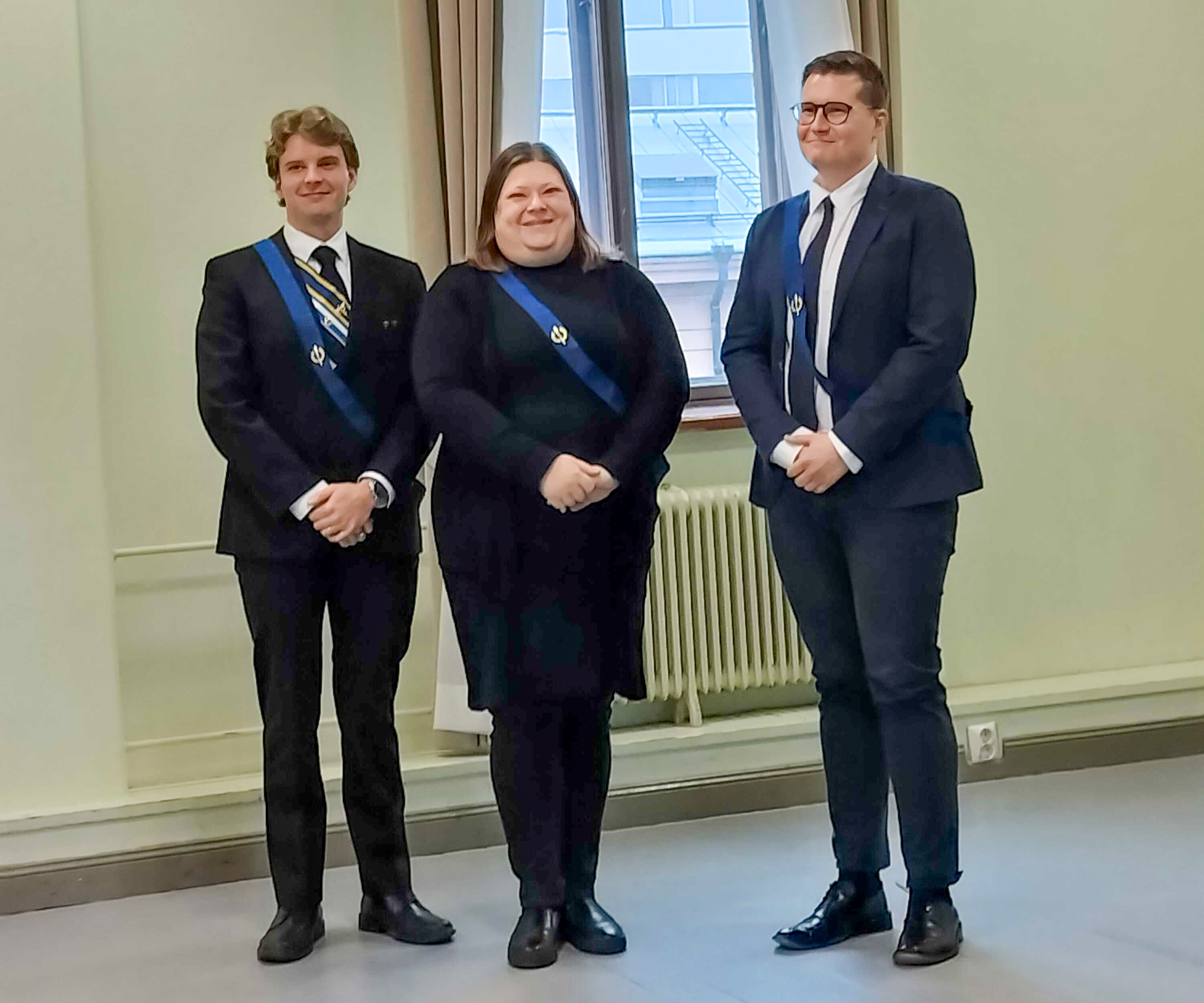 Lauri Toivola, Frida Pessi ja Joni Järvinen