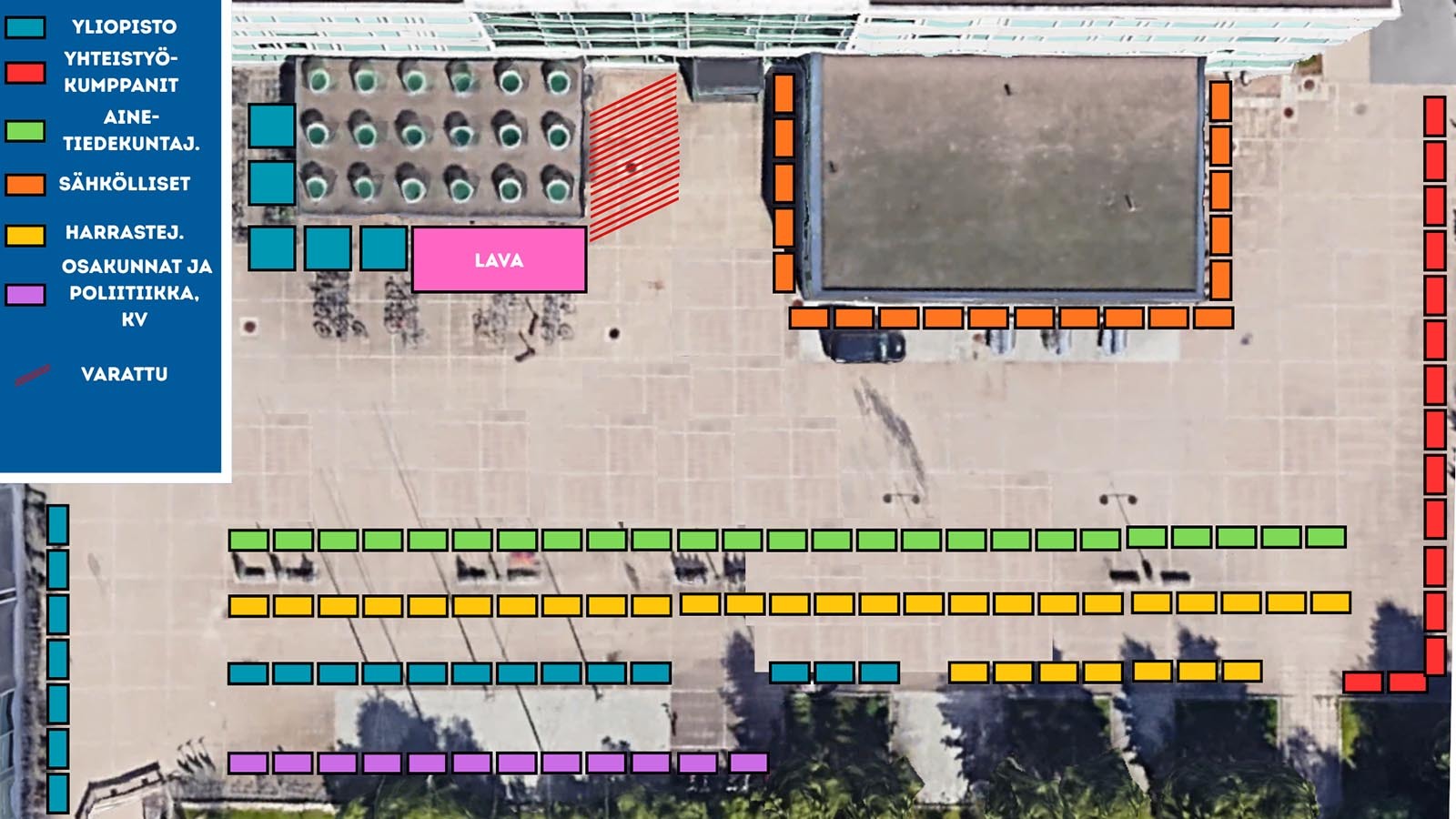 Map of the event area