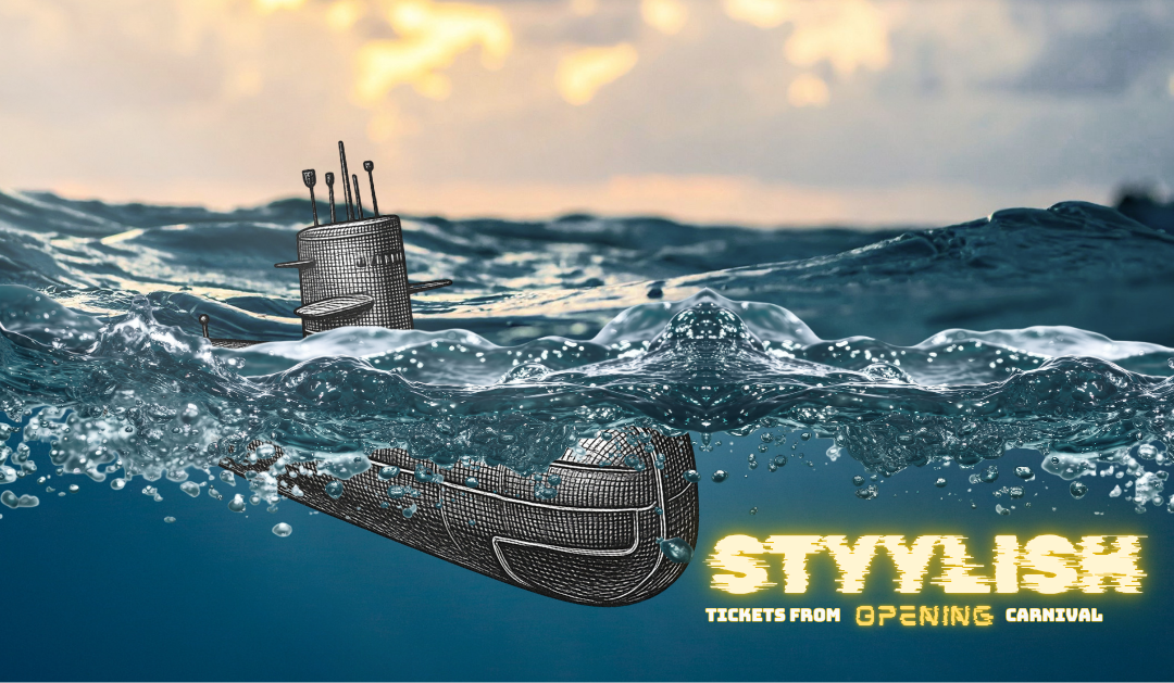 submarine and text opening carnival