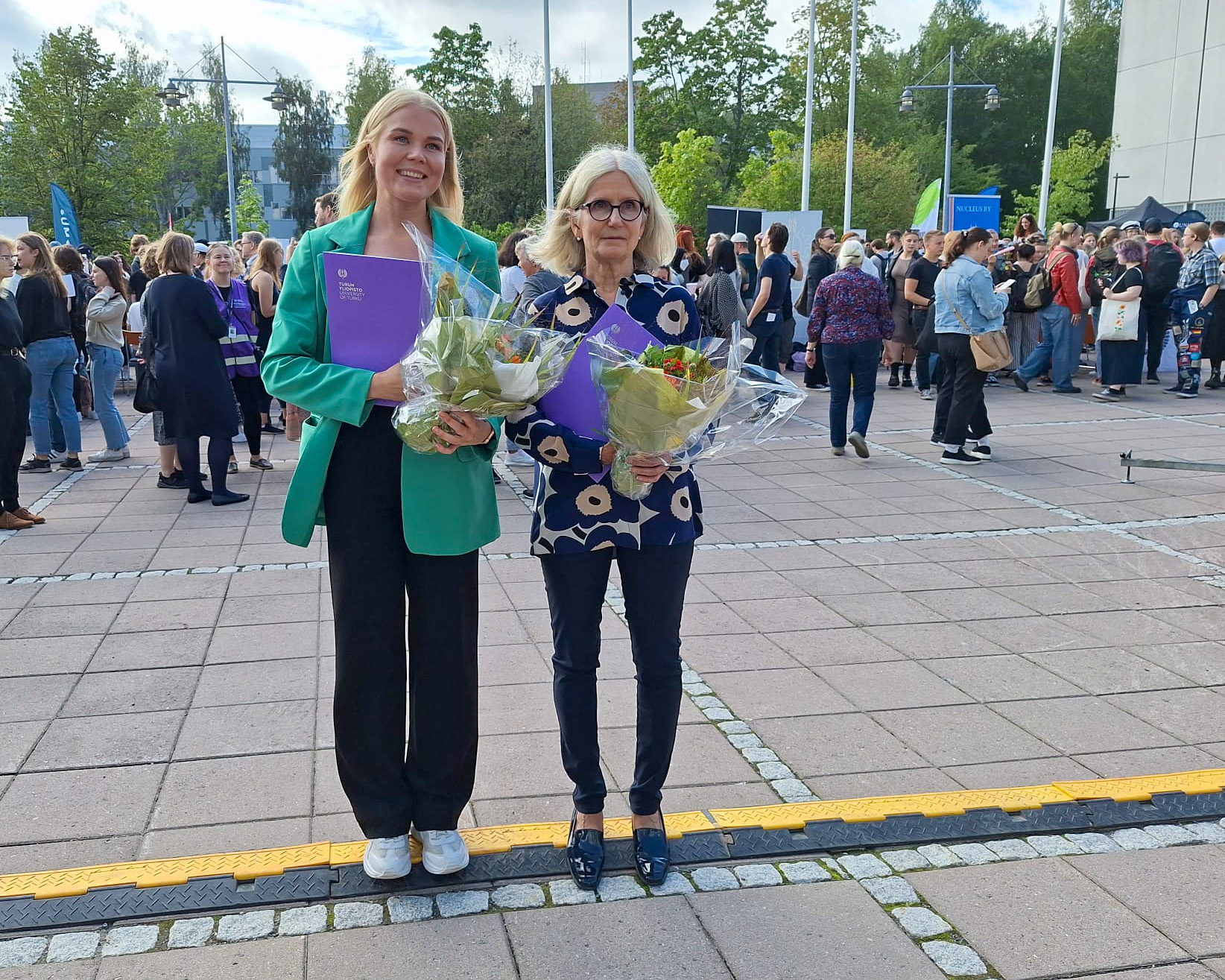 Tanja Viherä ja Maija Hupli