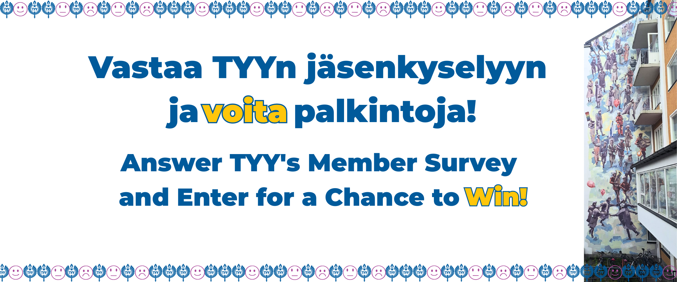 jäsenkyselyn banneri